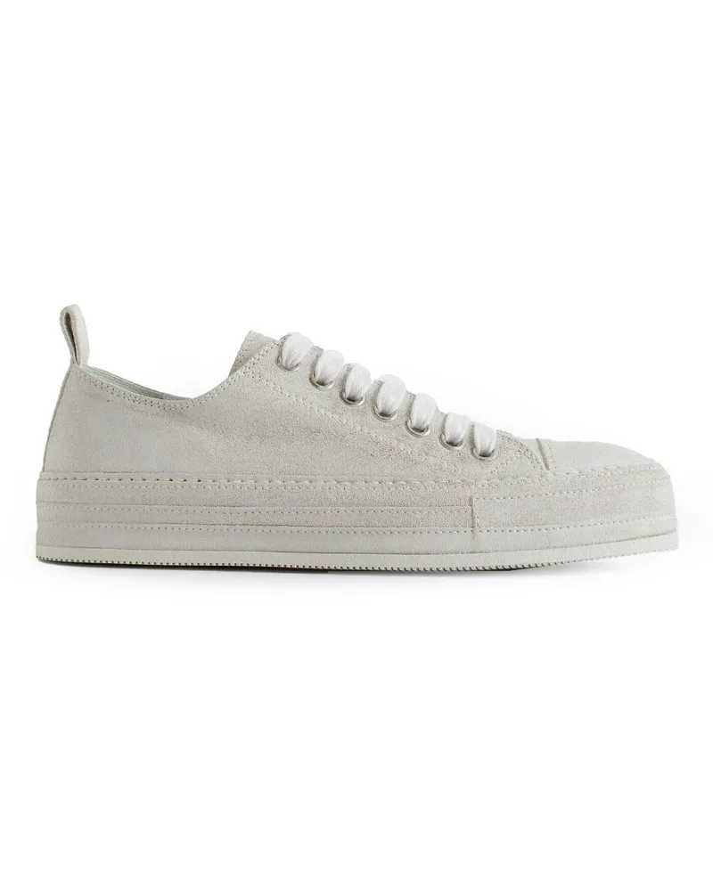 Ann Demeulemeester Crosta Painted Gert Low-Top Sneakers White