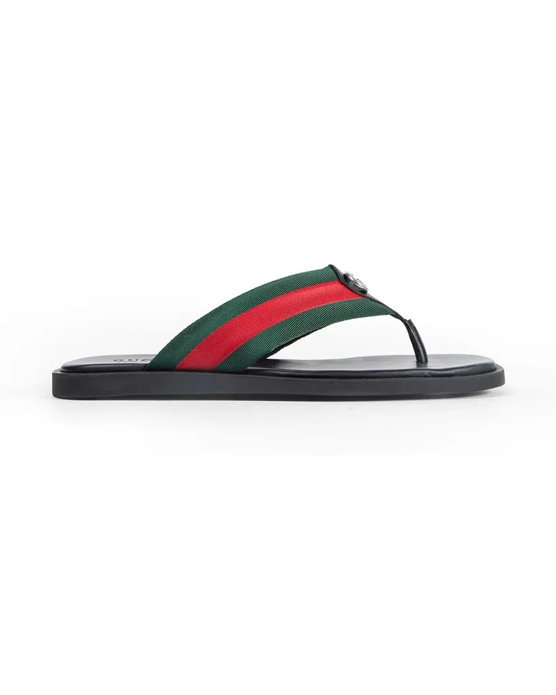 Gucci Thong Sandal With Interlocking G Multicolor