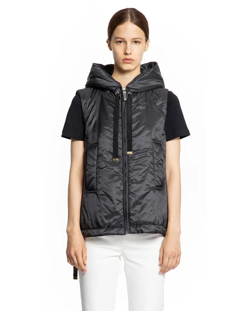Max Mara Water-Repellent Gilet Black