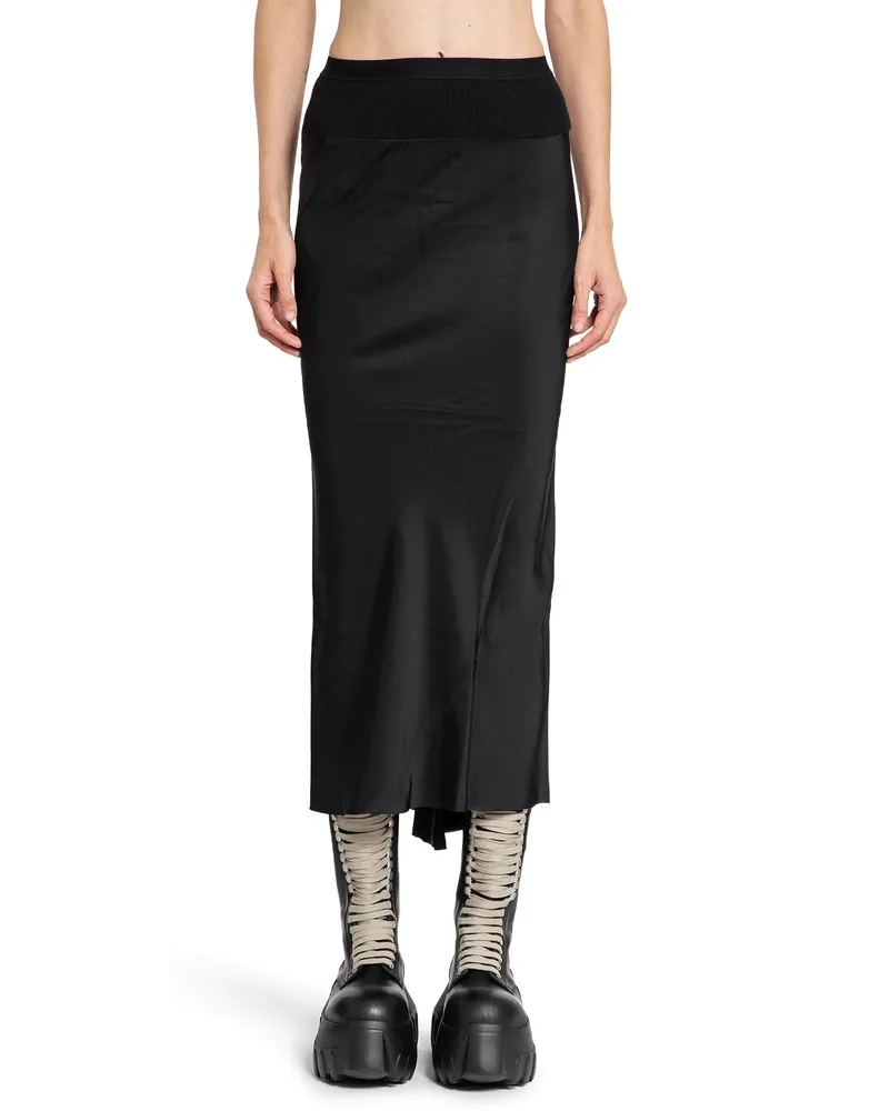 Rick Owens Gonna a portafoglio Porterville Calf Black