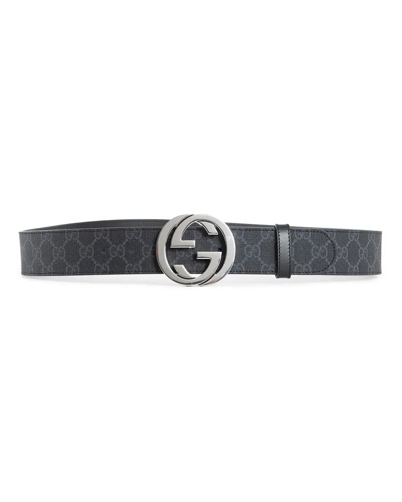 Gucci GG Supreme Belt Black