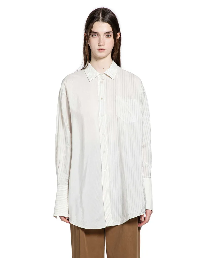 The Row Ment Shirt in Cotton Off-white