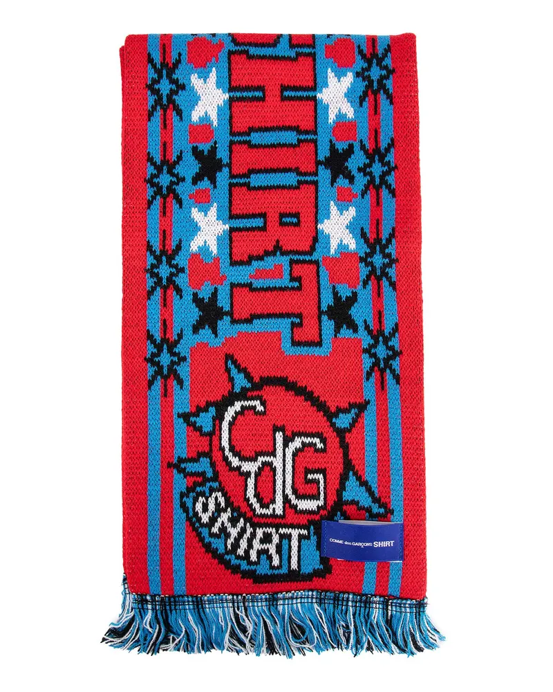 Comme des Garçons MAN RED SCARVES Red
