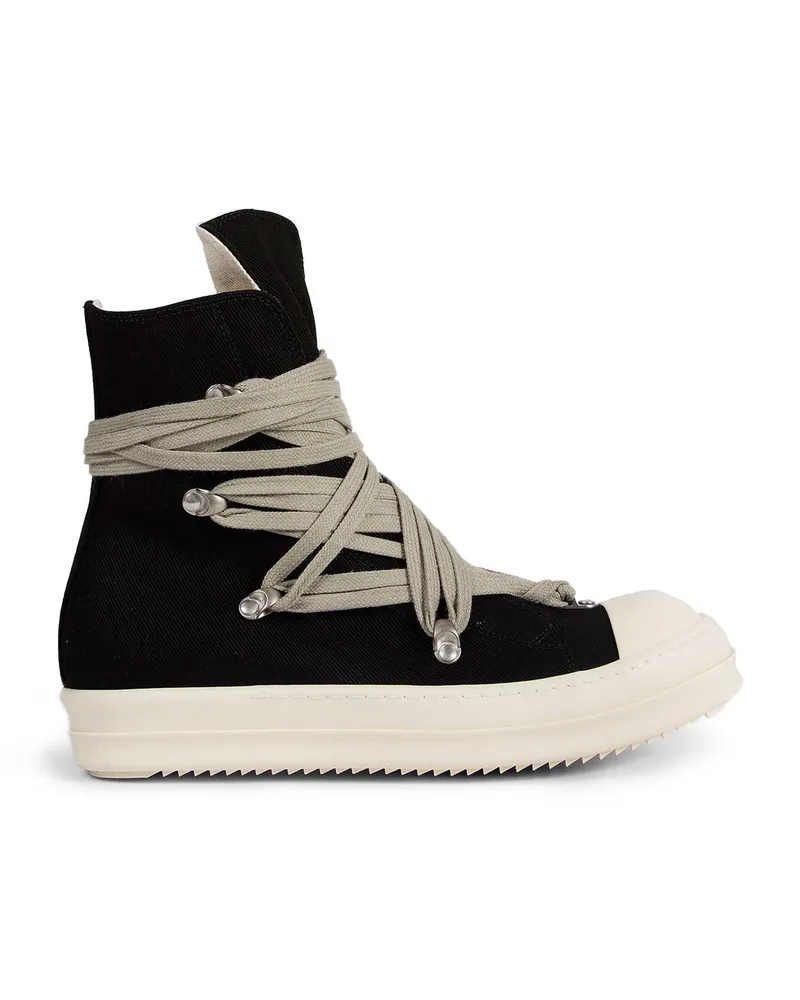 DRKSHDW by Rick Owens Temple Megalace Sneakers Black