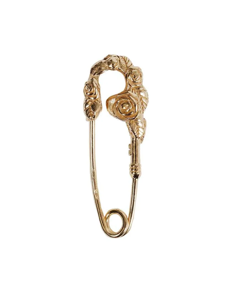 Emanuele Bicocchi Rose Pin Earring Small Gold