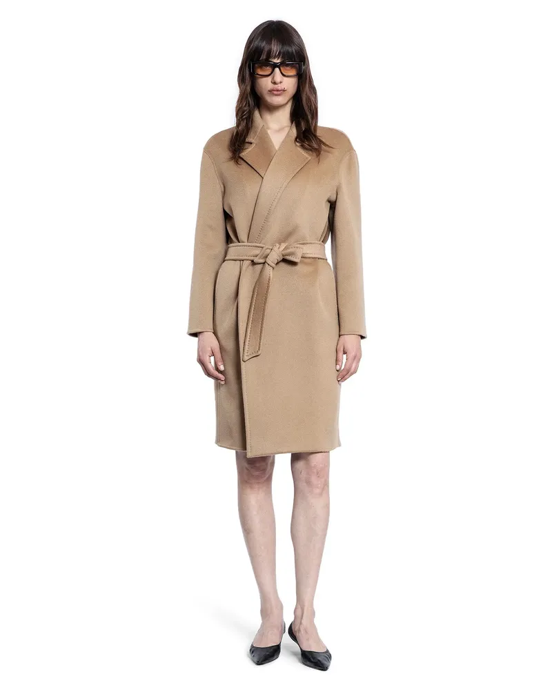 Max Mara Melinda Midi Coat Beige