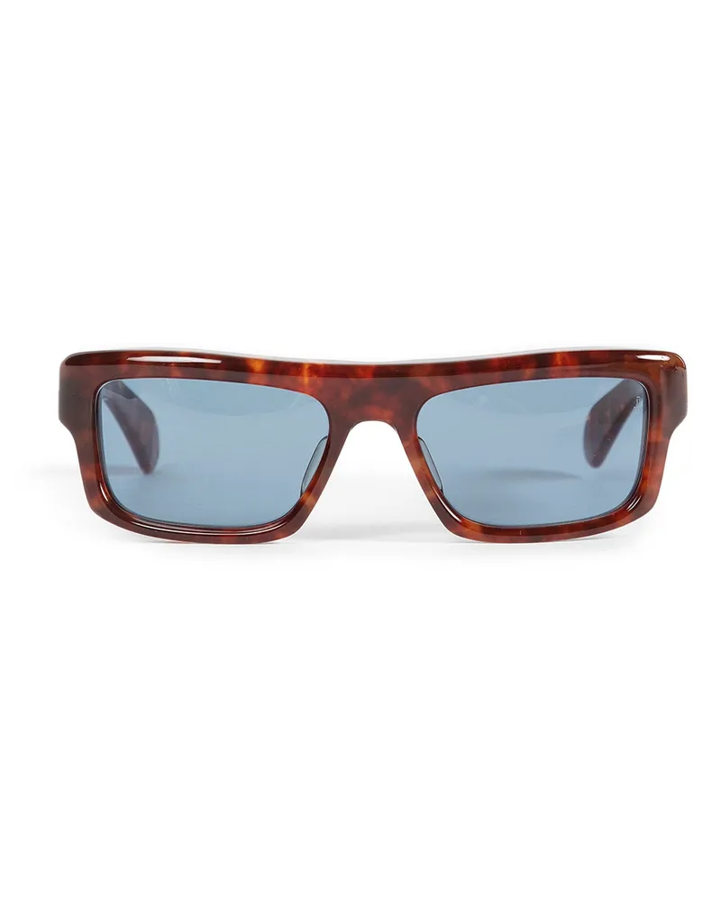 Jacques Marie Mage Cleavon 57 Sunglasses Brown