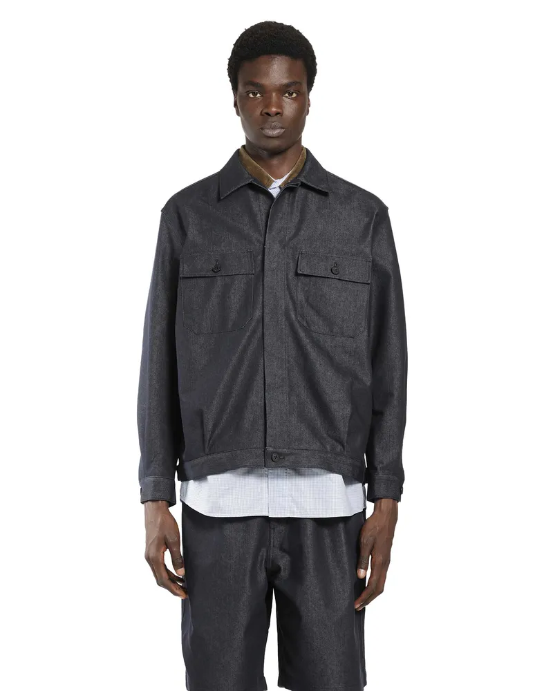 Comme des Garçons Raw Denim Jacket Blue