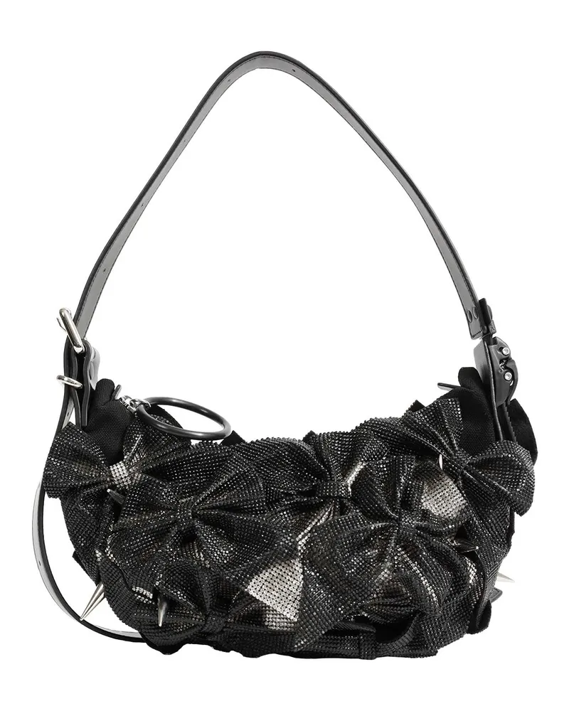 Junya Watanabe Innerraum Strass Shoulder Bag Black