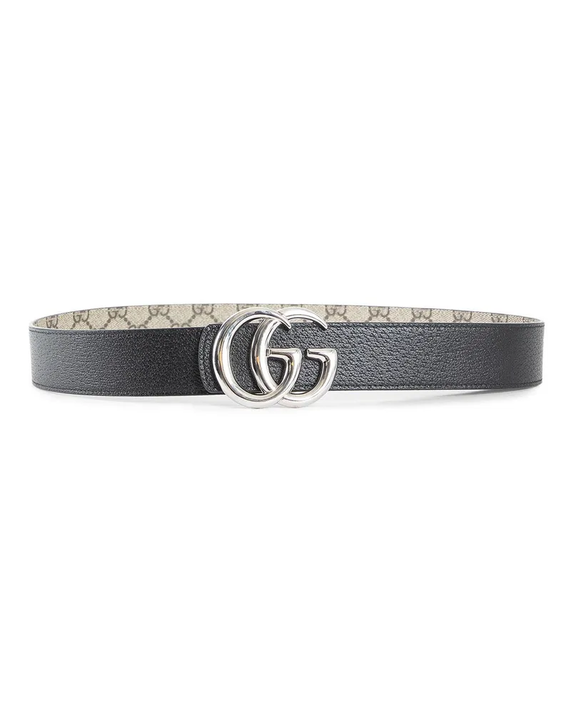 Gucci Reversible GG Marmont belt Black
