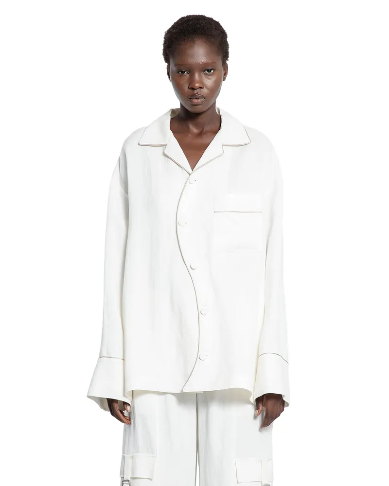 SSHEENA Mirage Pijama Shirt White