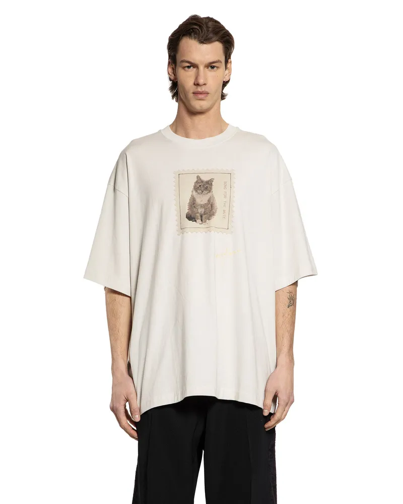 Song For The Mute Minou Stamp Gym T-Shirt Off-white