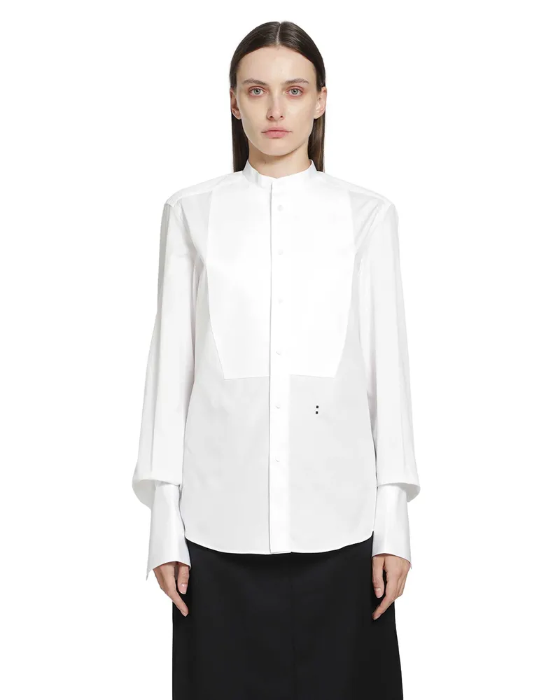 Fendi Poplin Shirt White