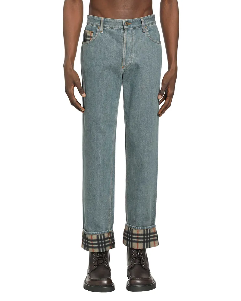 Burberry 5 Pocket Jeans Blue