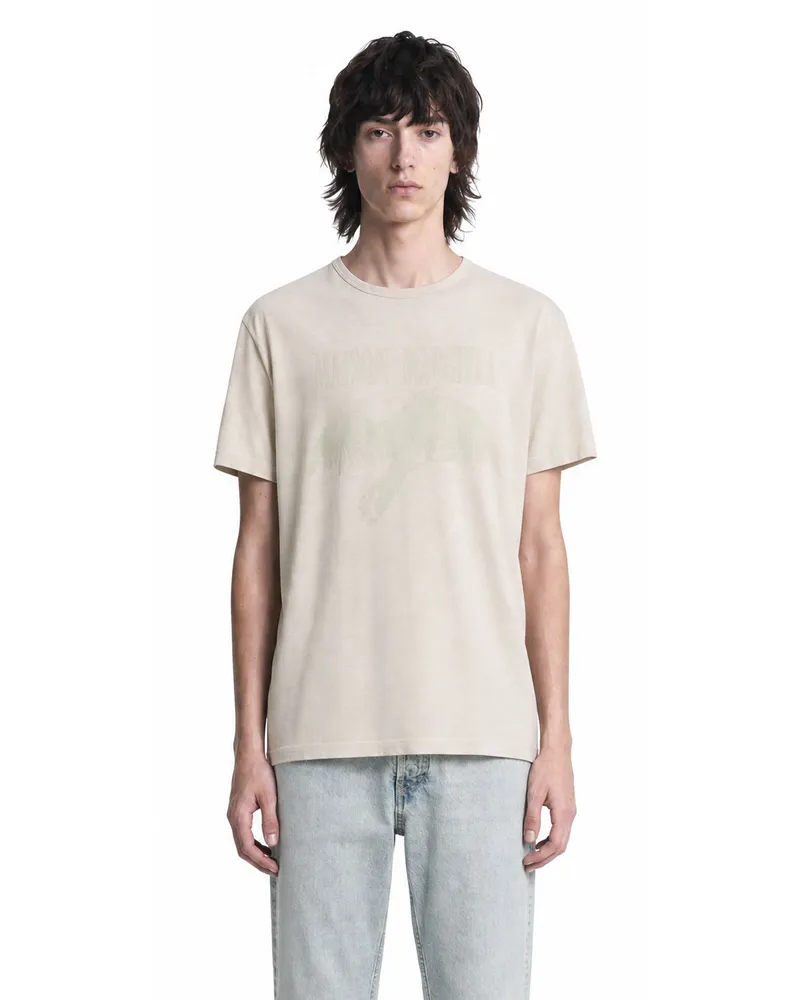 Maison Margiela Cotton Short Sleeve T-shirt Off-white