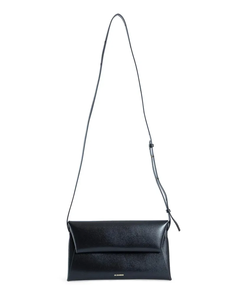 Jil Sander Folded Small Bag Black