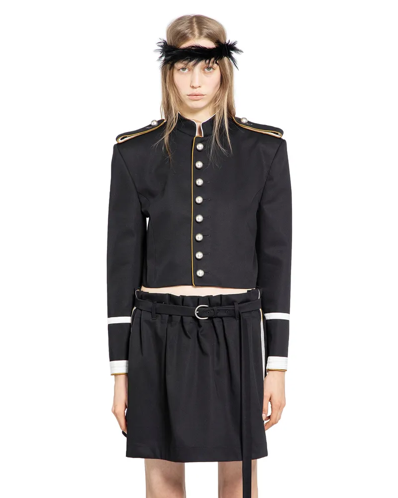 Ann Demeulemeester Bine Marsina Jacket Black