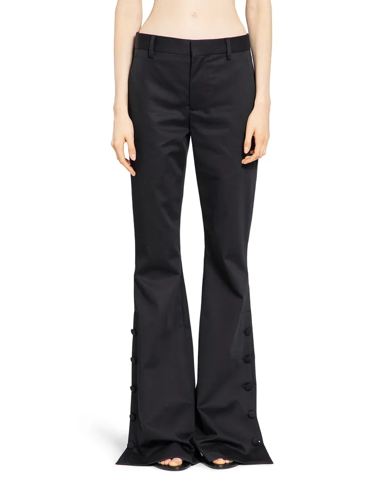 Ann Demeulemeester Enya Bootcut Trousers Black