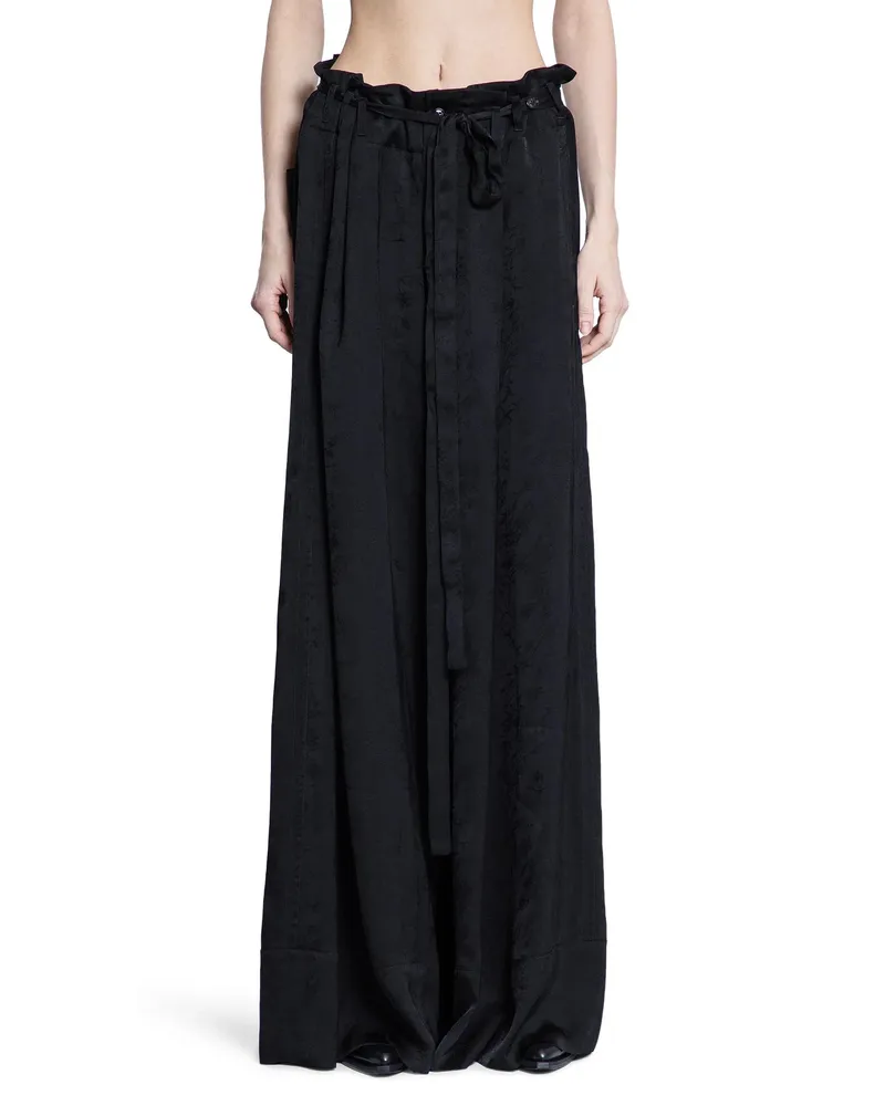 Ann Demeulemeester Kimmi High-Comfort Lounge Pants Black