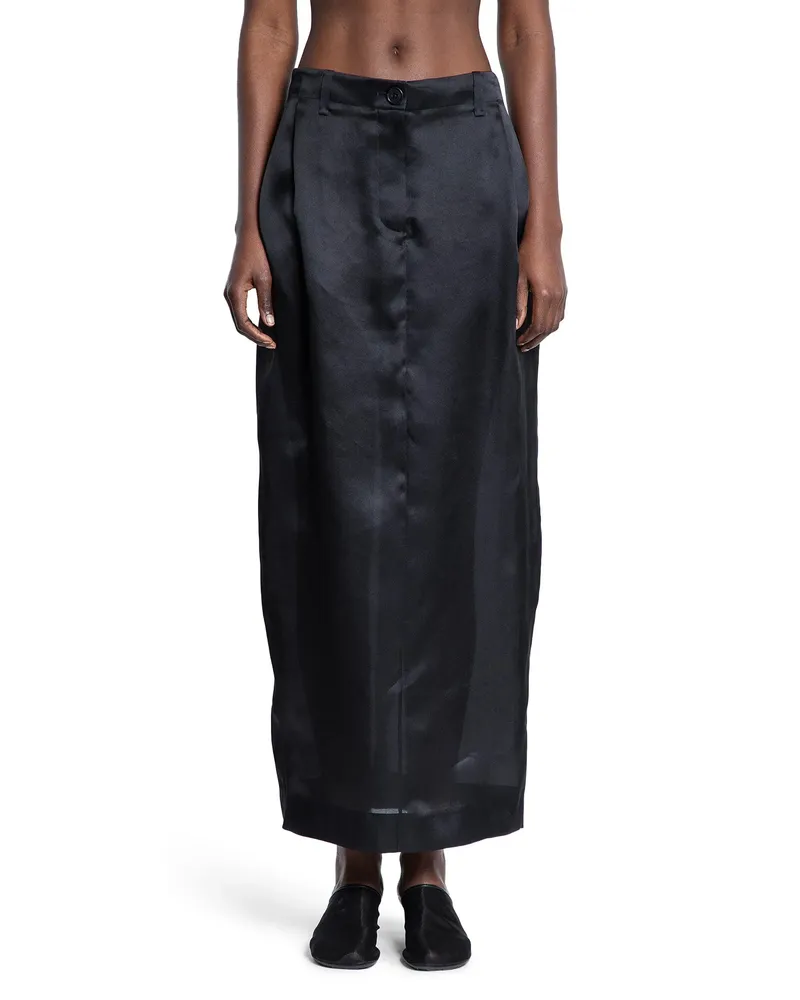 KHAITE Lucian Skirt Black