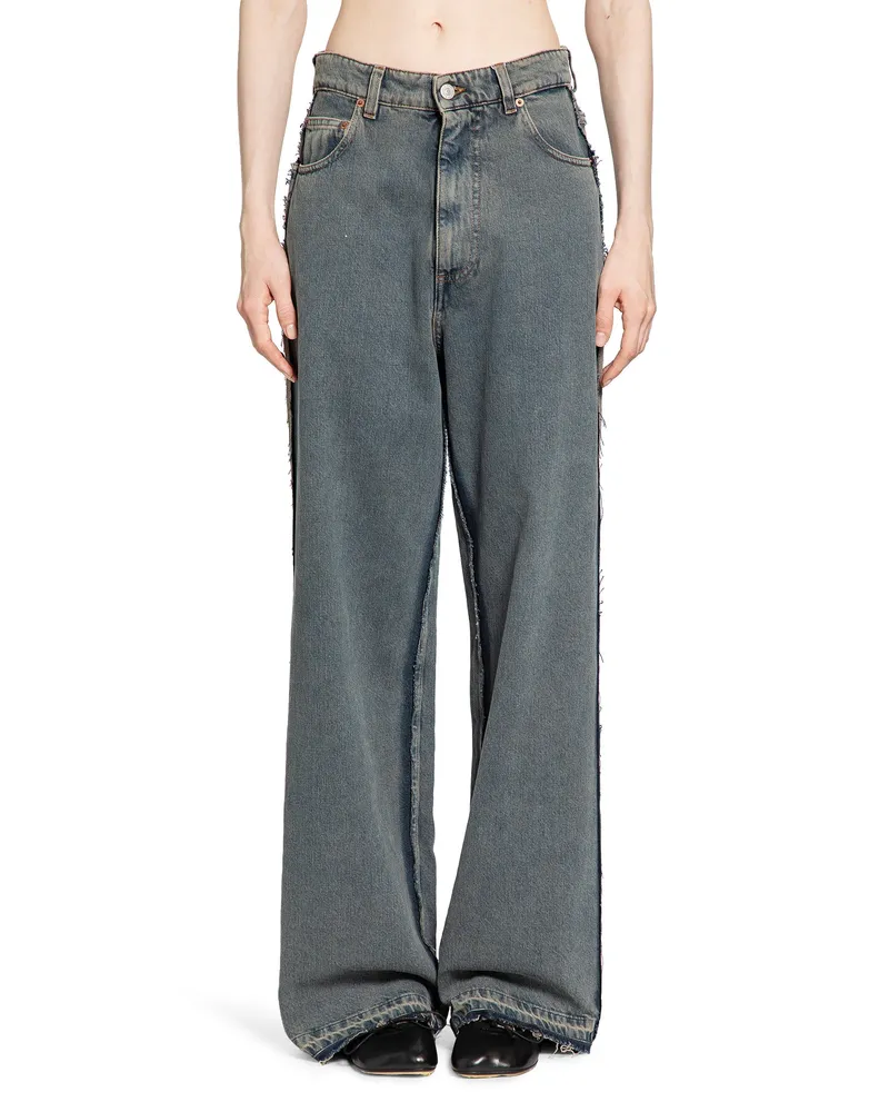 Maison Margiela Straight Leg Jeans Blue