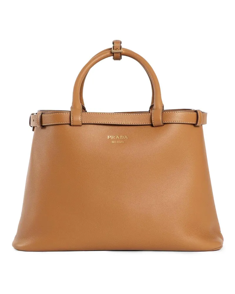 Prada WOMAN BROWN TOTE BAGS Brown