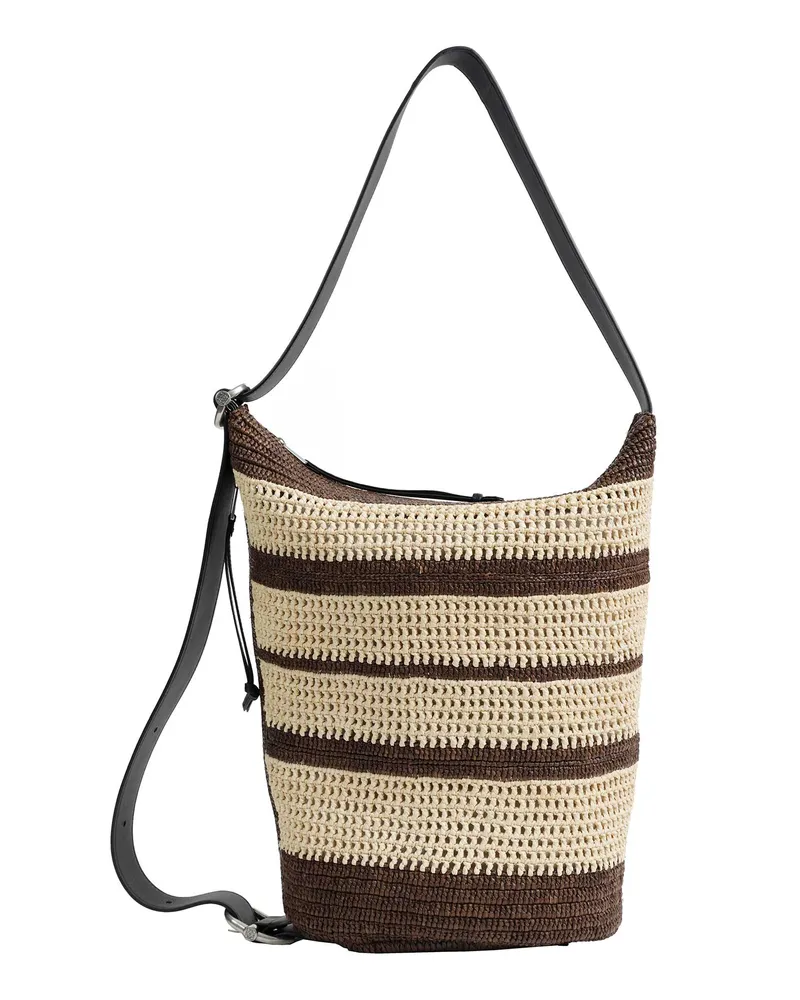 Loewe Loop Bucket Medium Bag Beige
