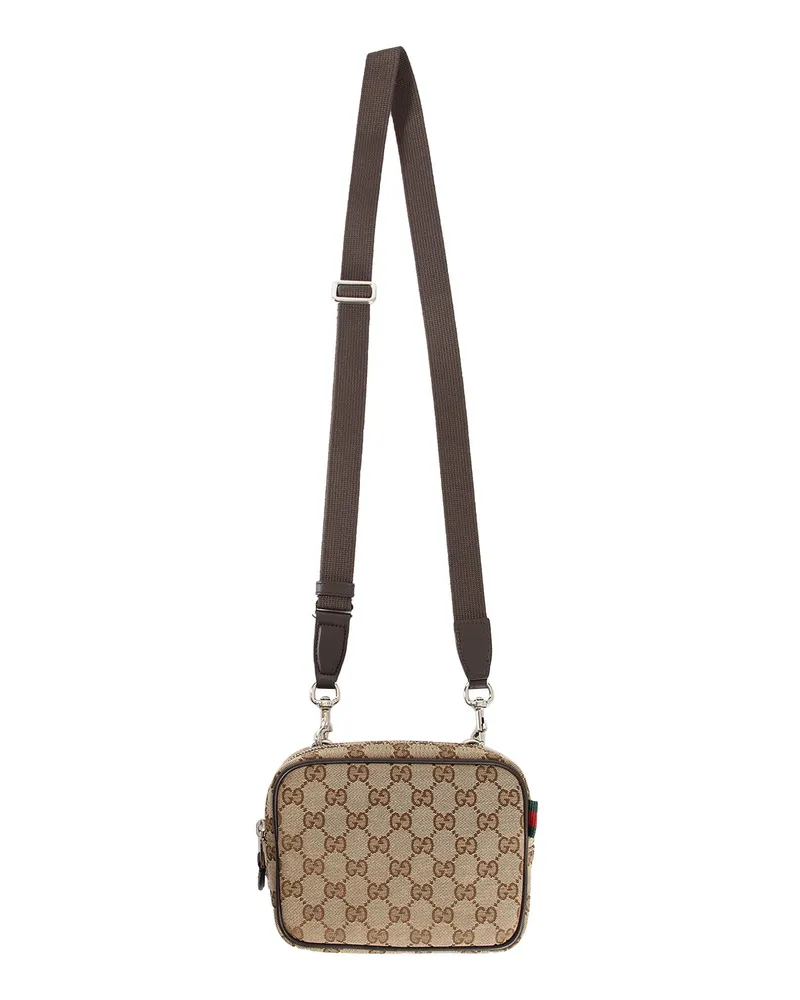 Gucci GG Canvas Mini Bag Beige