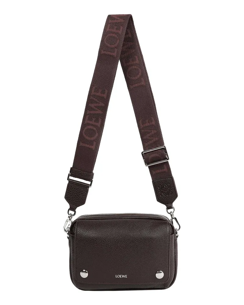 Loewe Small Pebble Messenger Bag Black