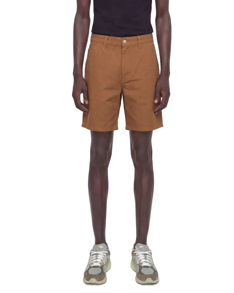 Carhartt WIP Single Knee Short Brown