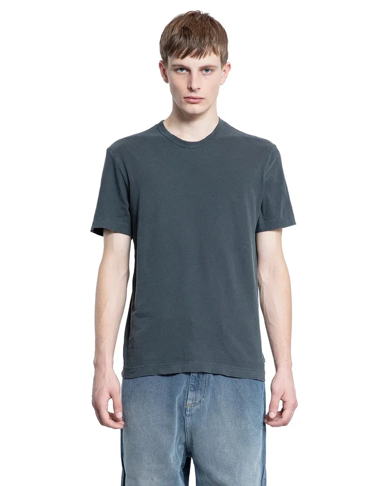 James Perse Short Sleeve Crewneck T-Shirt Grey