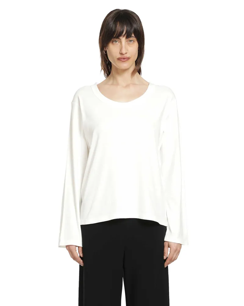 The Row Elfrida Top White
