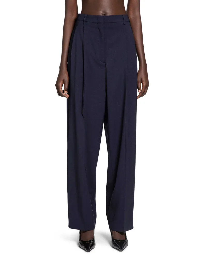 Miu Miu Wool Pants Blue
