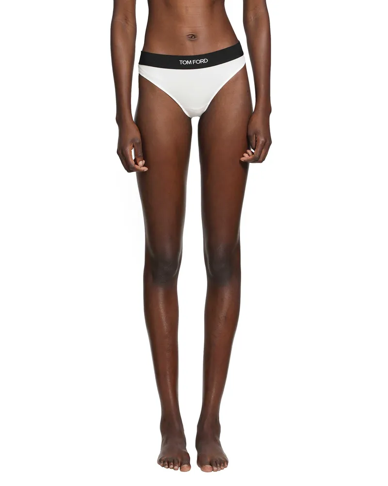 Tom Ford Modal Signature Thong White