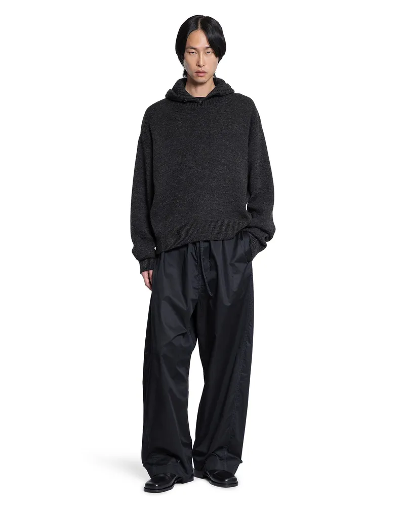 Christophe Lemaire Hooded Sweater Brown