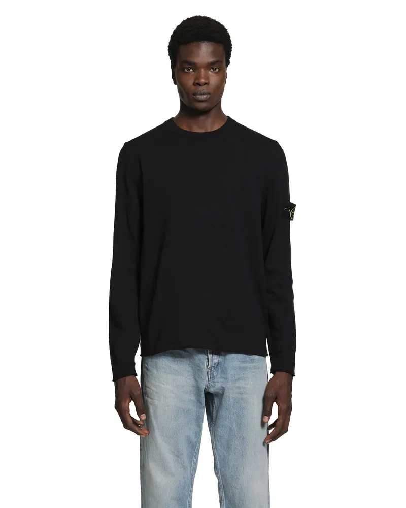 Stone Island S00B9 Sweater Black