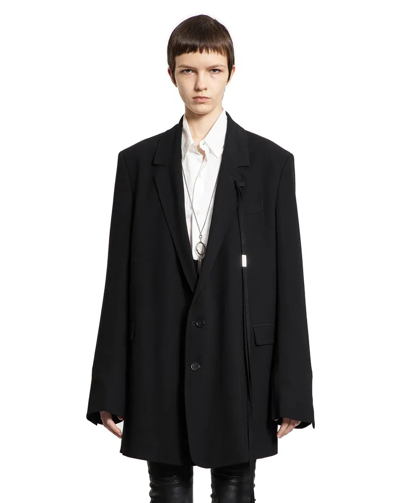 Ann Demeulemeester Blazer sartoriale Agnes High-Comfort Black