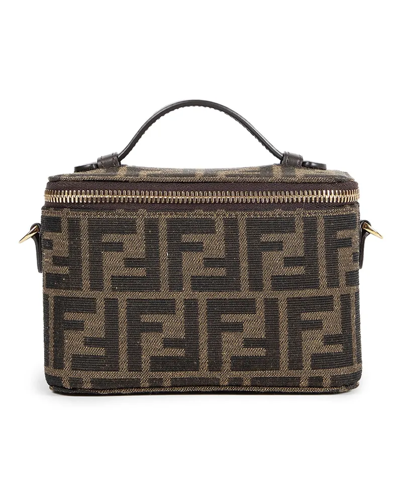 Fendi Vanity FF Mini Bag Brown