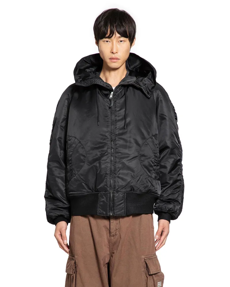 ERL Flight Bomber Jacket Black