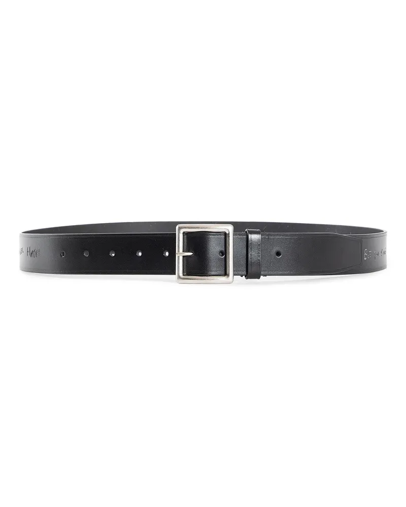 Ann Demeulemeester Sikri Poem Belt 35MM Black