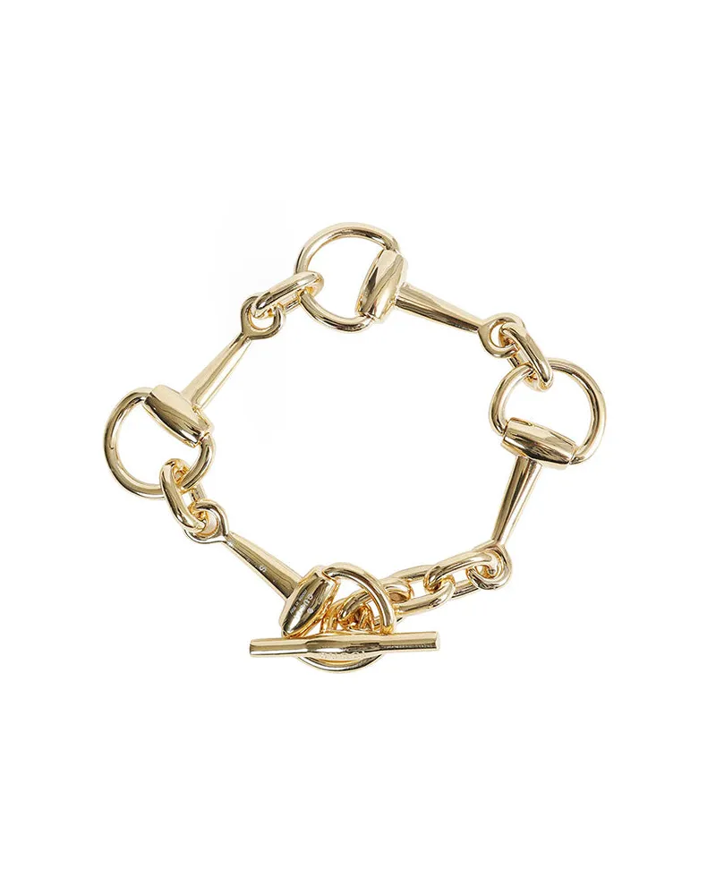 Gucci Horsebit Chain Bracelet Gold