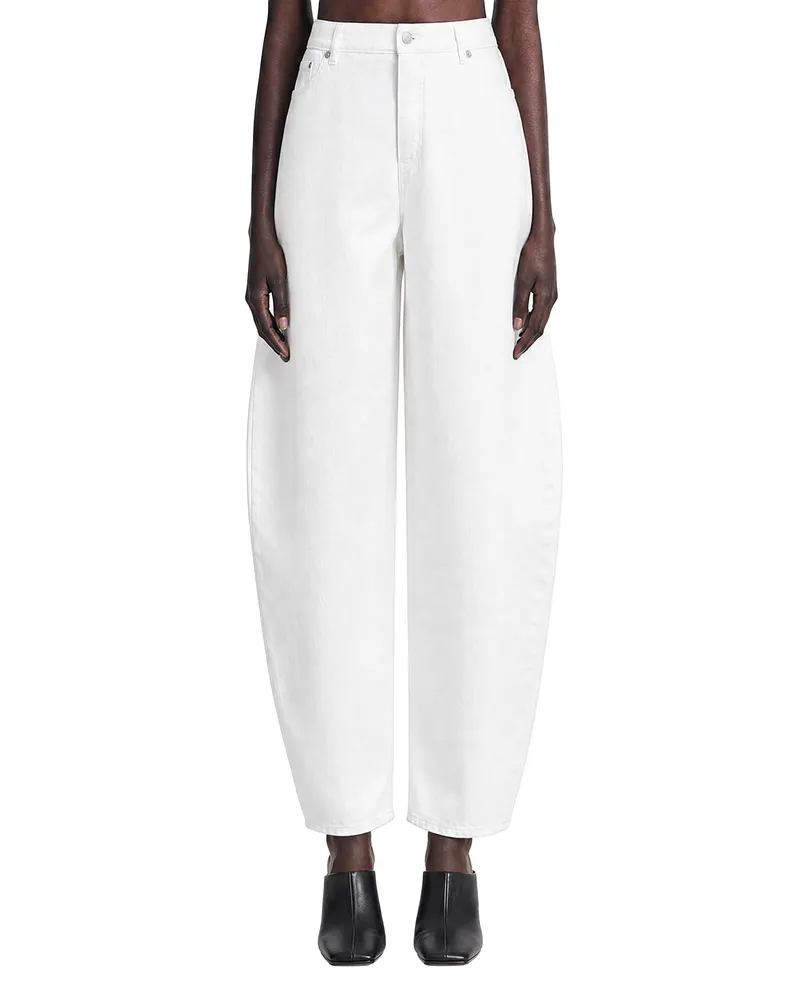 Alaïa Rodeo Jeans White