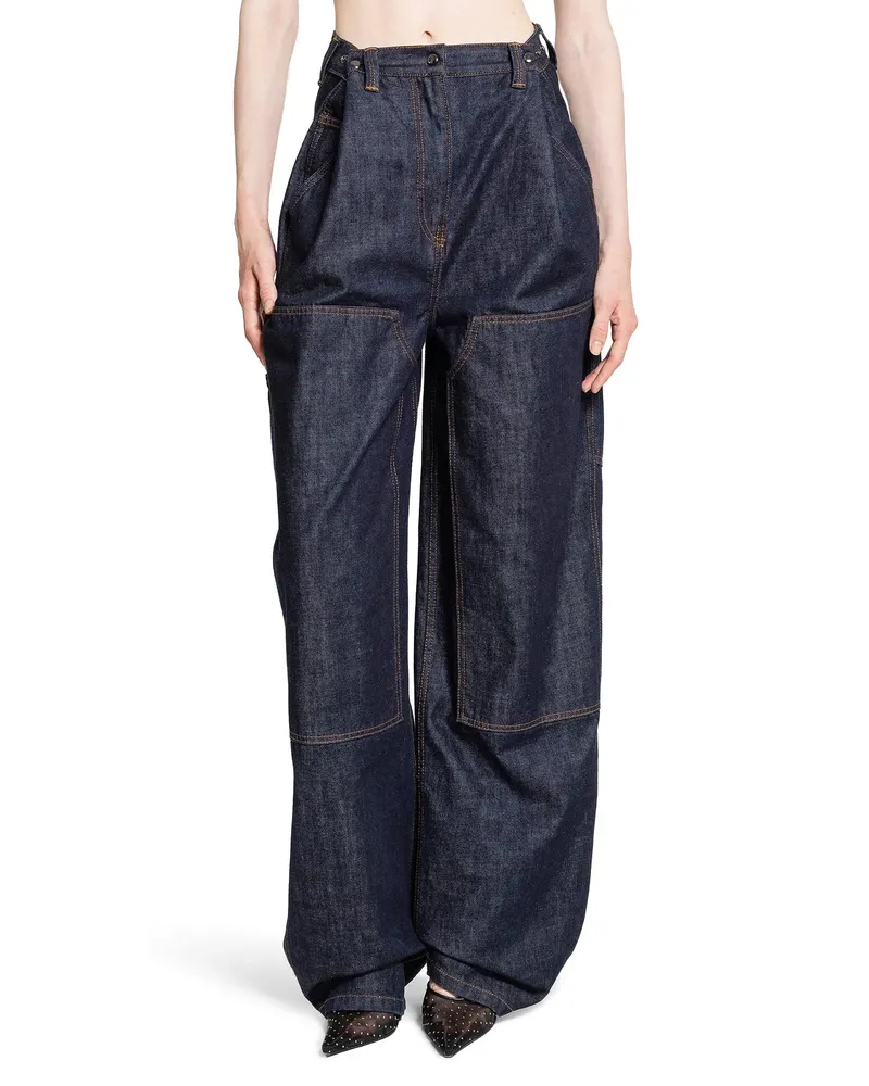 Magda Butrym WOMAN BLUE JEANS Blue