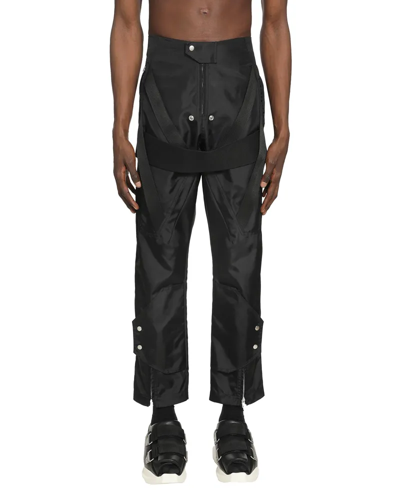 Rick Owens Temple Moto Pants Black