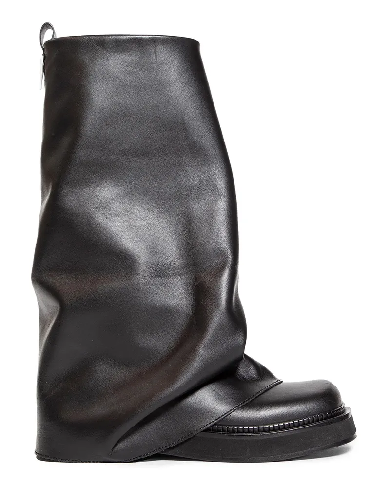 ATTICO robin'' combat boots Black