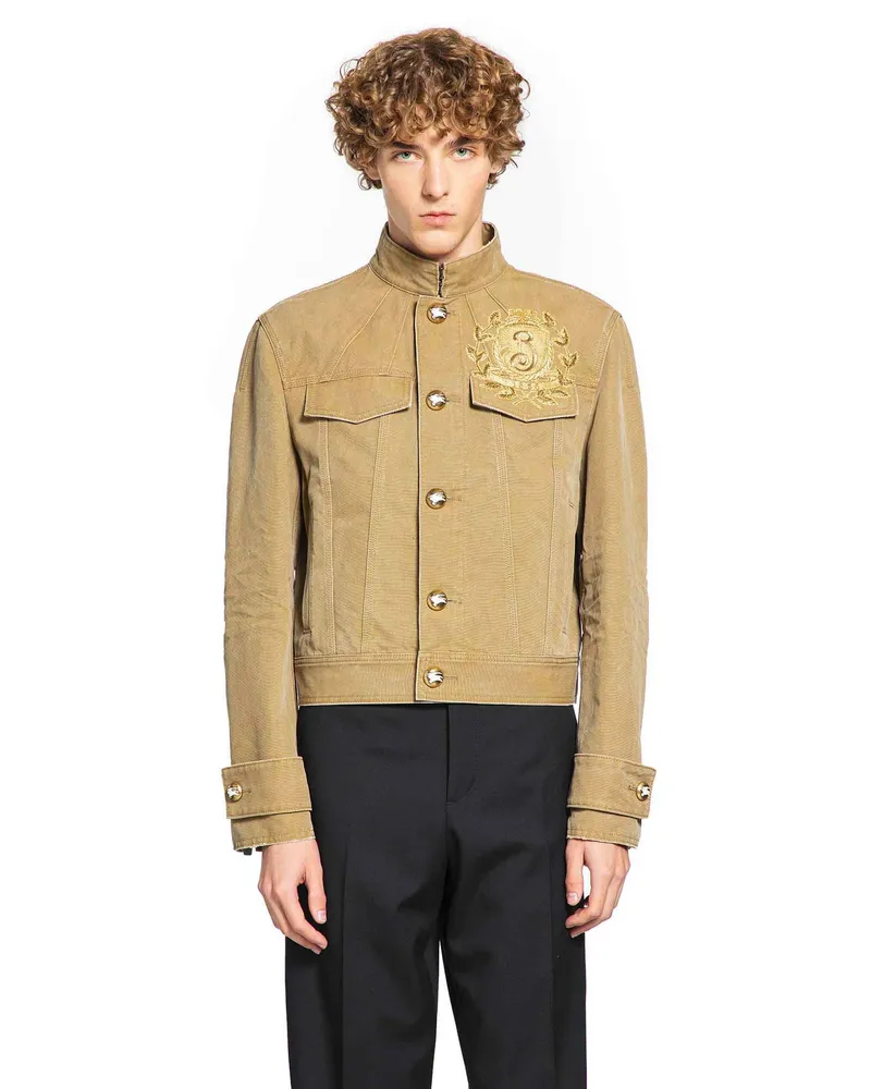 Burberry Denim Jacket Beige