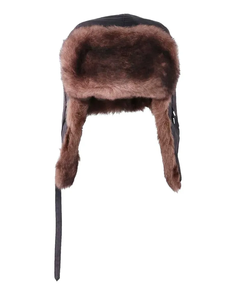 Christophe Lemaire Fuzzy Chapka Brown