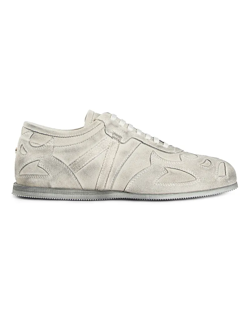Ann Demeulemeester Milton Low-Top Boxing Sneakers Off-white