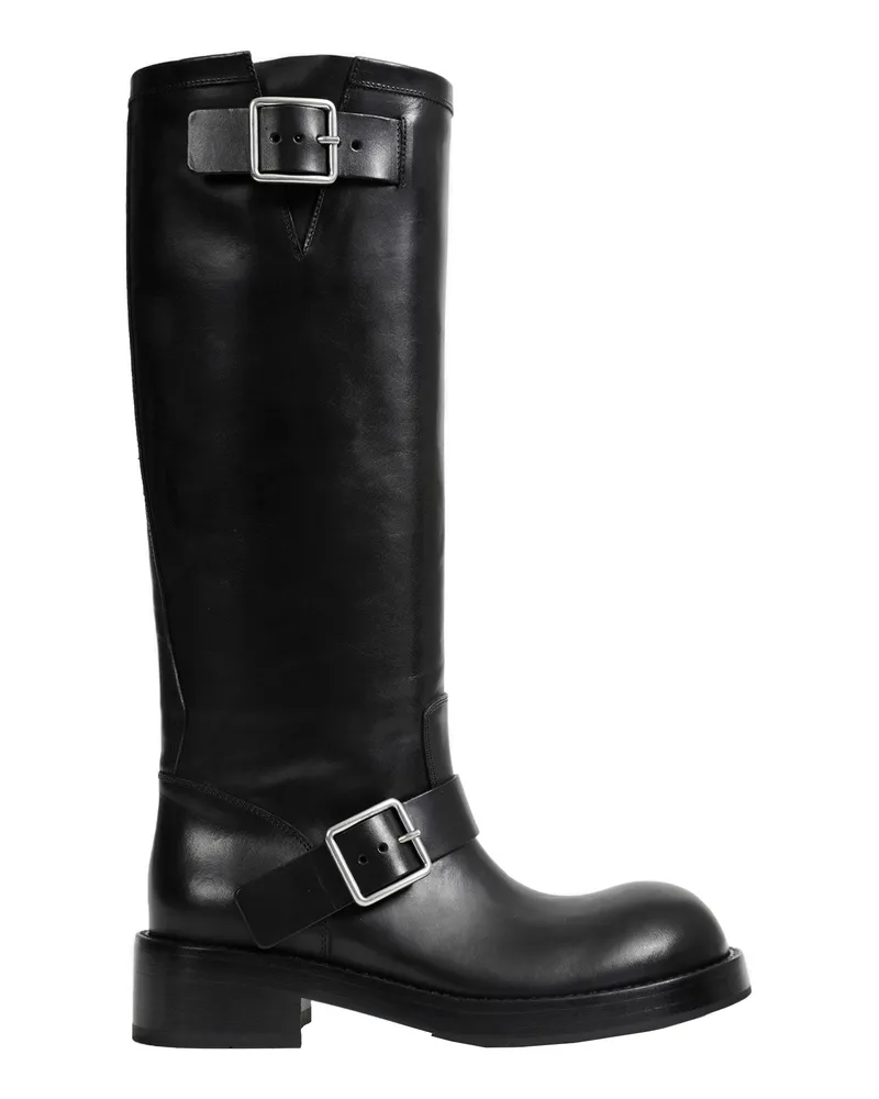 Ann Demeulemeester Arwa Engineer High Boots Black