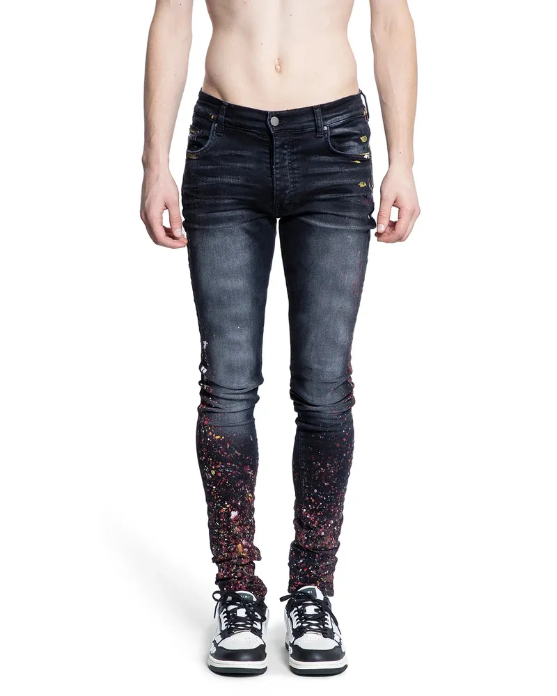 Amiri Jeans Skinny da Pittore Black